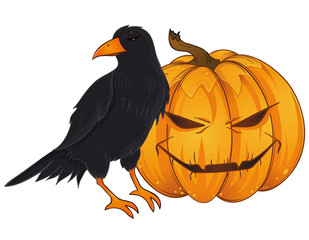 Happy Halloween Crow
