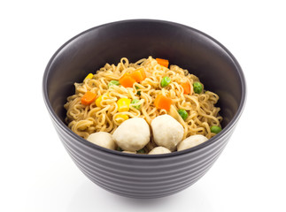 Noodle and Pork ball