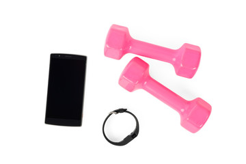 Sports tracker with smartphone