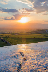 Sunset at the valley