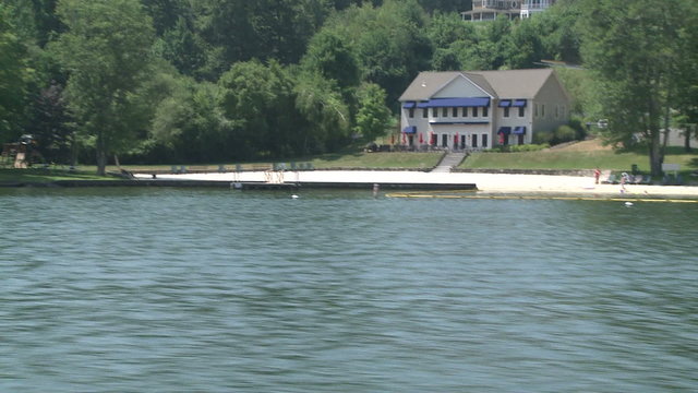 Large home along the water