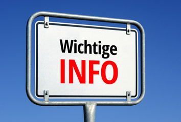 Wichtige Info