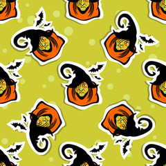 witch seamless pattern