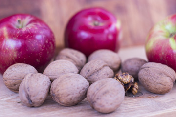 apple and walnut
