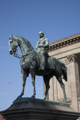 Fototapeta premium Albert Statue przez Thorneycroft (1866), Liverpool