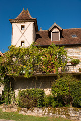 Fototapeta na wymiar A pretty village in the Perigord, France