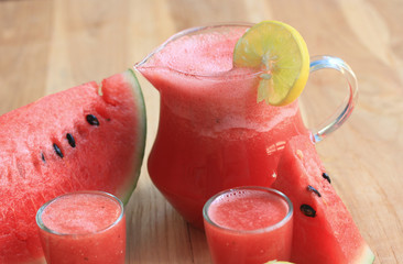 Watermelon smoothies