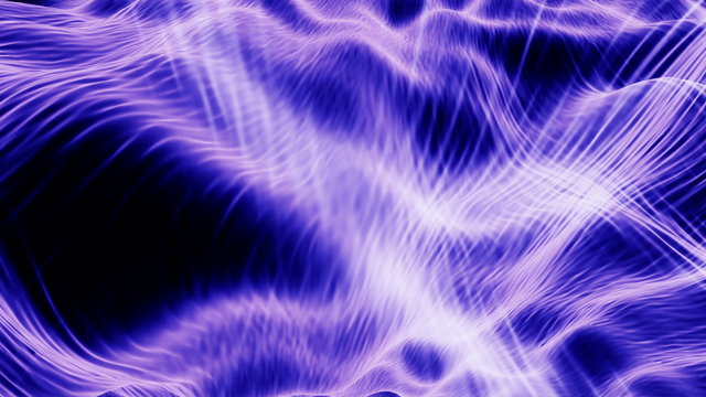 Video Background 1449: Abstract fluid forms pulse, ripple and flow (Loop).