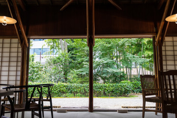 Western-style room of the Japanese house