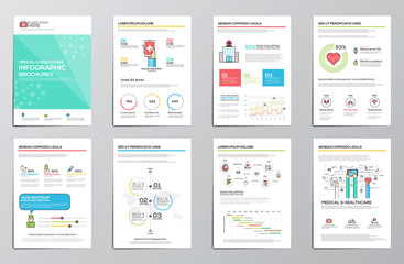 Medical and Healthcare infographics