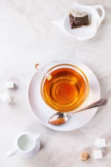 Acrylic prints Cup of hot tea
