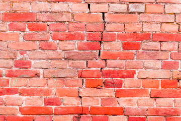 Obraz premium Brick texture with scratches and cracks