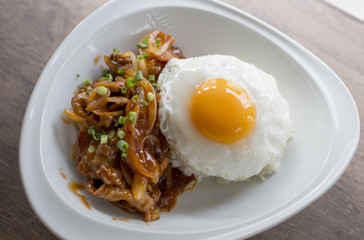Fried chicken with chili