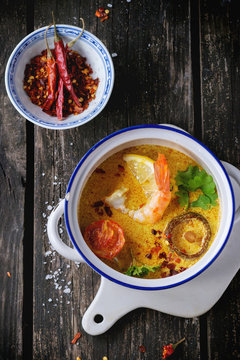 Thai soup Tom Yam