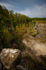Fototapeta premium reclaimed quarry