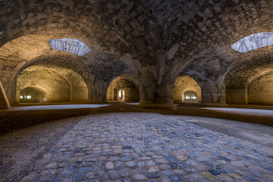 Inside the Munot, Schaffhausen, Switzerland