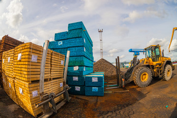 Obraz premium timber truck