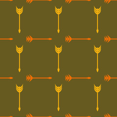 Seamless background with arrows for your design
