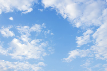 Obraz premium clouds in the blue sky background