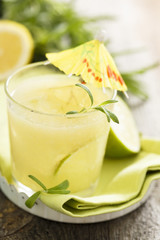 Pineapple and rosemary lemonade
