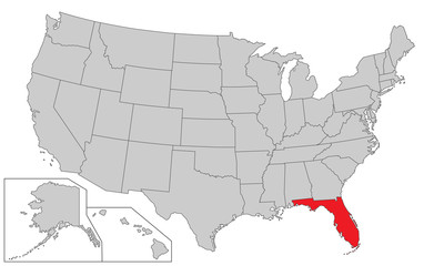 Fototapeta na wymiar USA - Florida