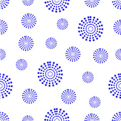 seamless pattern with firework