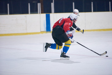 Obraz premium ice hockey sport players
