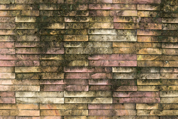 Dirty brick wall,Warm tone,Concept for wallpaper or background.