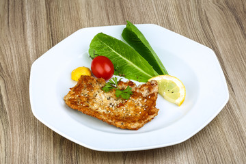 Pork schnitzel