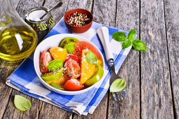 Salad of tomato