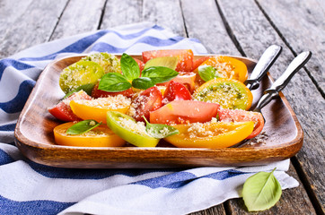 Salad of tomato