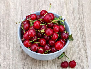Cherry in the bowl