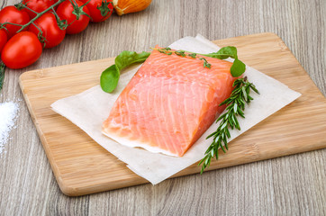 Salted salmon