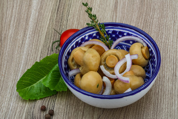 Pickled champignon
