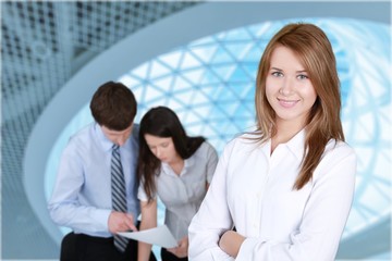 Fototapeta premium Business People.