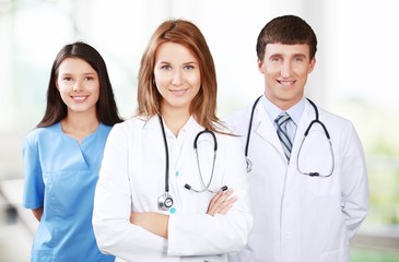 Fototapeta premium Nurses and Doctor.