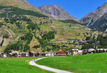 Fotobehang Cogne, Gran Paradiso © Arseniy Krasnevsky