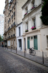 street in the old city Paris
