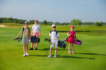 Obraz premium golf school