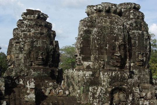 Angkor Thom au Cambodge