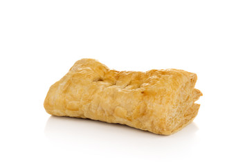 Tuna Pie on white background