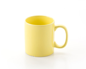 empty cup of coffee or mug