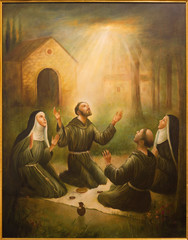 Cordoba - St. Francis of Assisi and St. Clara at prayer