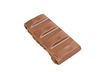 slice of sweet chocolate