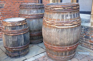 Fototapeta premium Beer Barrels