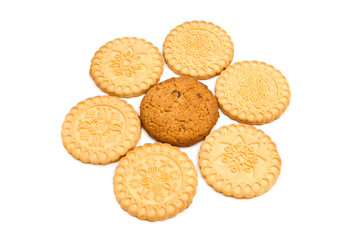 seven tasty cookies