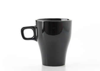 empty cup of coffee or mug
