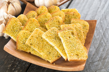 crispy bread garlic