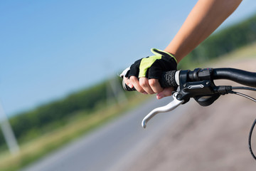 Naklejka premium Bicycle ride