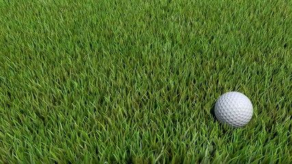 golf ball on green 06